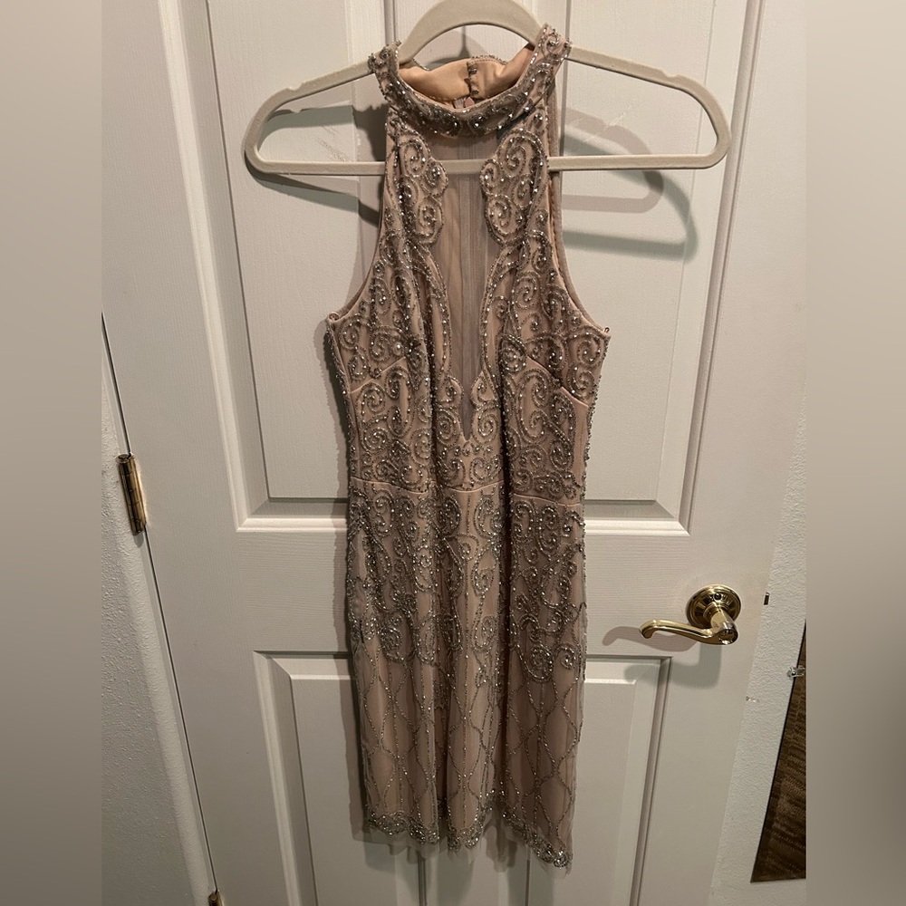 Adrianna Papell Beaded cocktail dress
